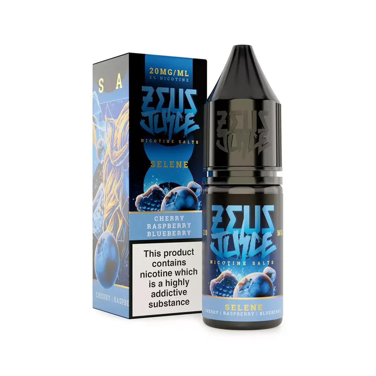 Product Image of Selene(Cherry Raspberry Blueberry) Nic Salt E-liquid by Zeus Juice 10ml